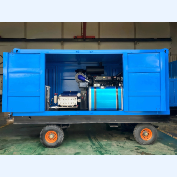 140MPa柴驅工業管道高壓清洗機